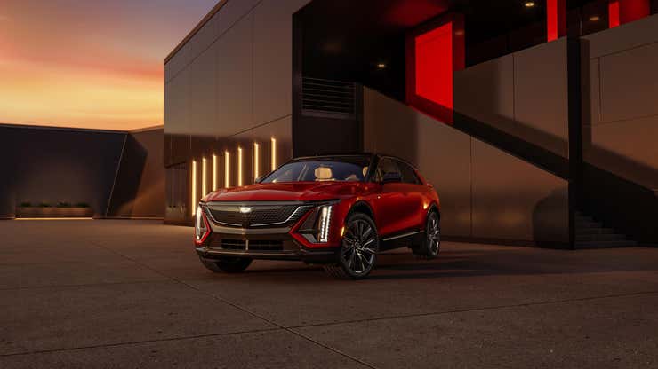 Image for Cadillac Is Charging $1,200 To Unlock 74 More Lb-Ft Of Torque On the Lyriq