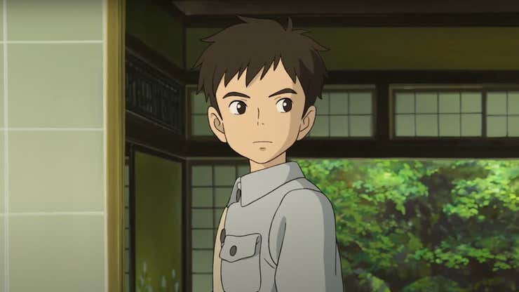 Image for Watch Guillermo Del Toro Fanboy Over Miyazaki's The Boy and the Heron