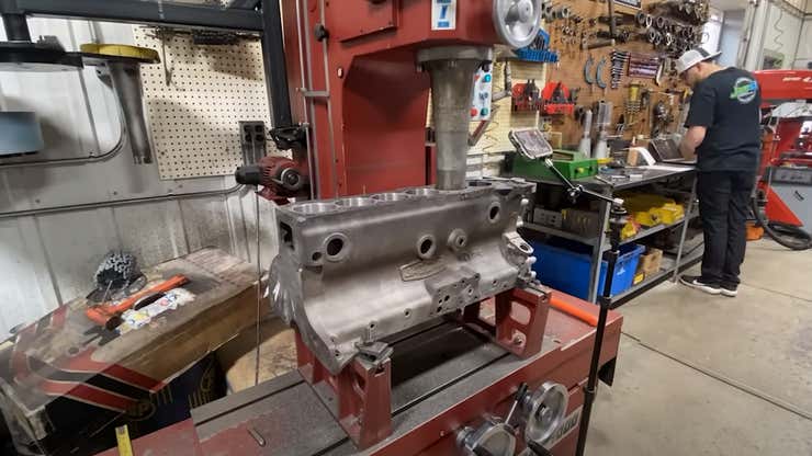 Image for Watch This Machine Shop Go All Out To Save A Classic Jag Motor