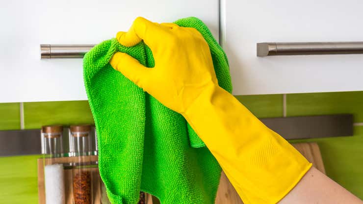 Image for How to Deep Clean Your Kitchen Cabinets