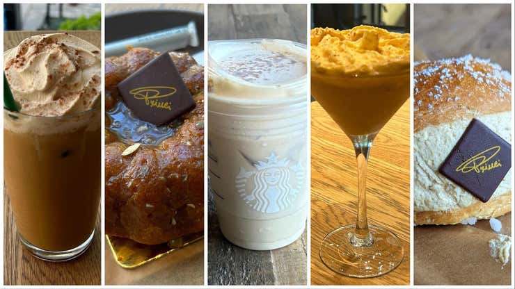 Image for Every New Pumpkin Spice Item at Starbucks, Ranked