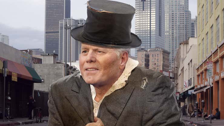 Image for Penniless, Barefoot David Zaslav Wanders L.A. Streets After Reaching Deal With WGA