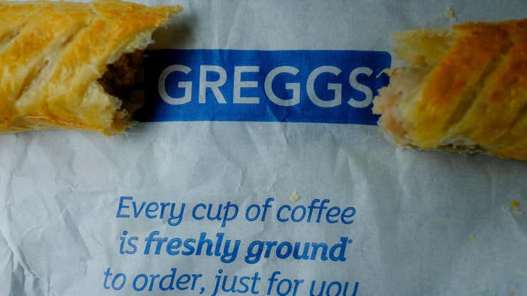 Image for Greggs has dethroned Subway as the UK’s biggest fast food chain