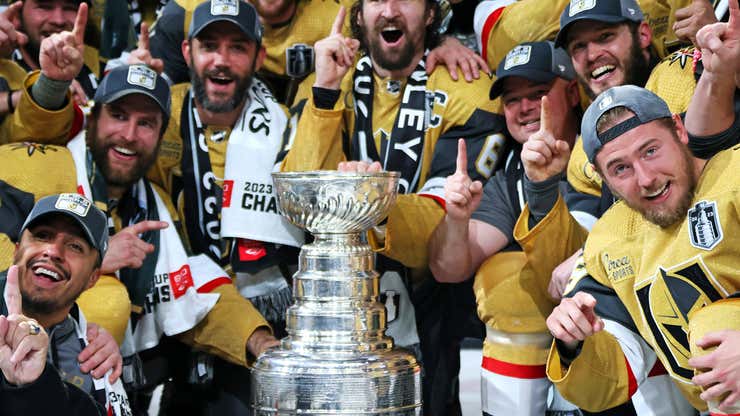 Image for Vegas-Area Pawn Shop Celebrates Being 6 Weeks Away From Owning Stanley Cup