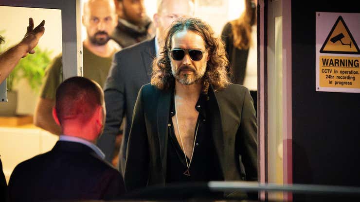 Image for Russell Brand Allegations Spark U.K. Investigation Into 'a Number' of Newly Reported Sexual Offenses