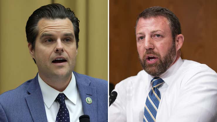 Image for Oh Cool, Another Gross Matt Gaetz Sex Story—Shared by a Fellow Republican