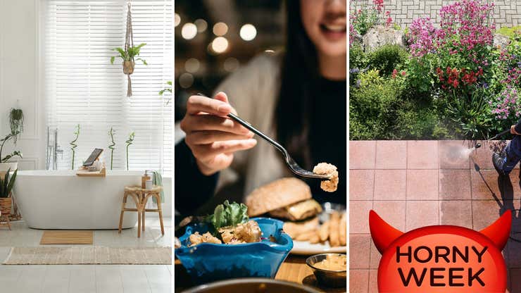 Image for Big Bathrooms, Heavy Silverware, and Powerwashing: 11 Nonsexual Things That Turn Us On