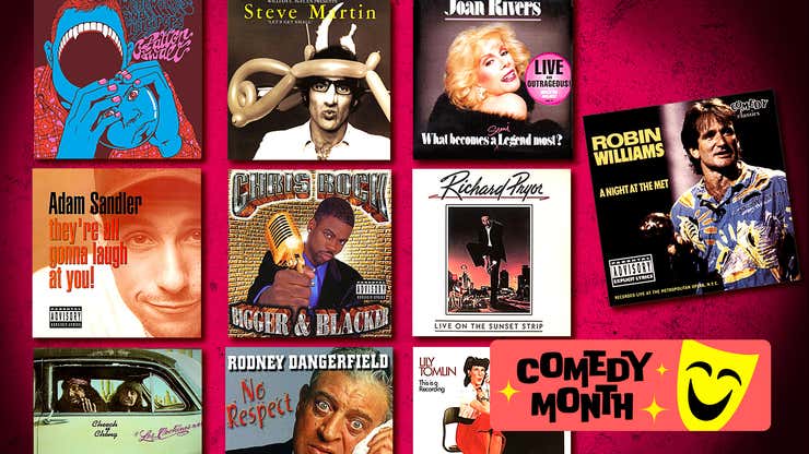 Image for The 40 best comedy albums of all time, ranked