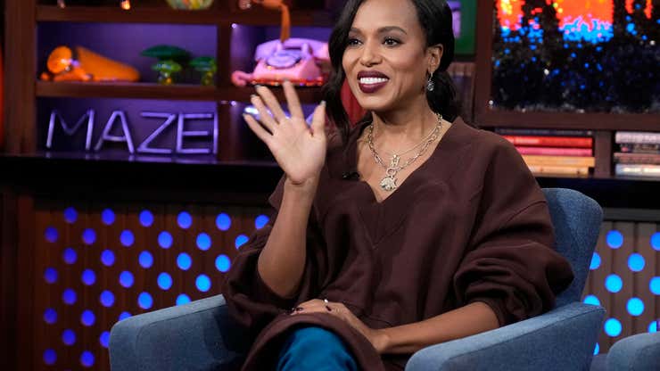 Image for Kerry Washington Reveals the 1 Role You'll Probably Never See Her Play Again