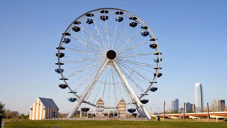 Image for Report: Government Shutdown Could Imperil Hundreds Of Americans Currently At Top Of Federally Funded Ferris Wheels