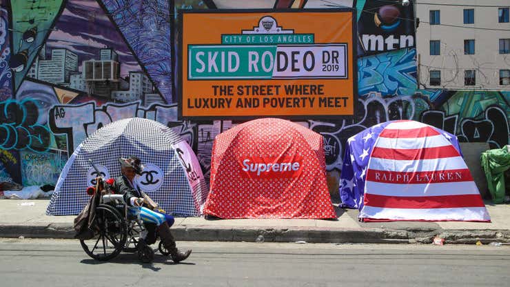 Image for Homeless Crisis in Los Angeles Highlights the Fall of the Black Middle Class