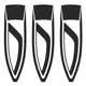 Image for GM Trademarks Drawing Of Three Hair Clippers As New Buick Logo