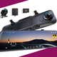 Pelsee P12 Pro 4K Mirror Dash Cam