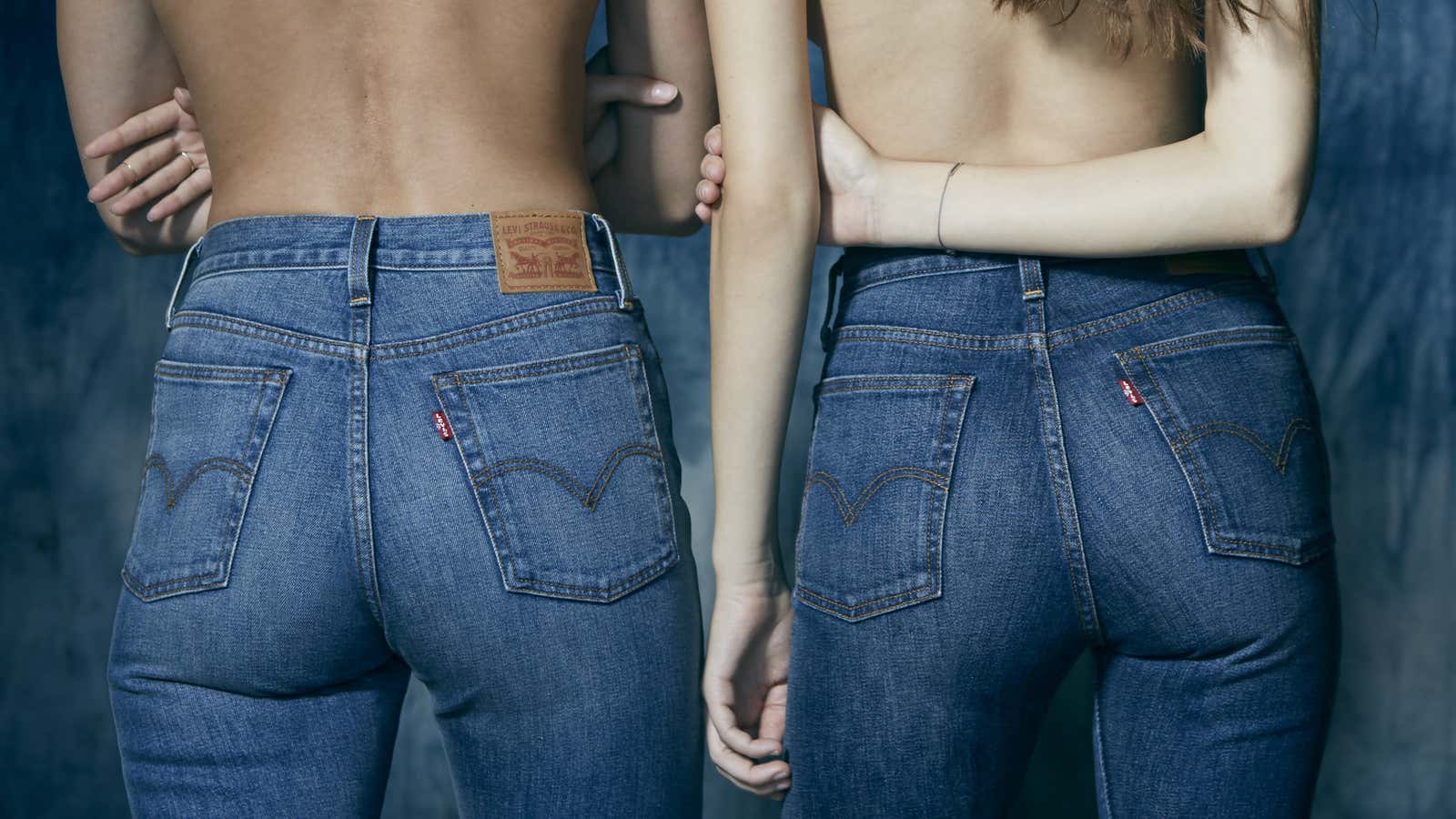 Levi’s mom-inspired “Wedgie” jeans.