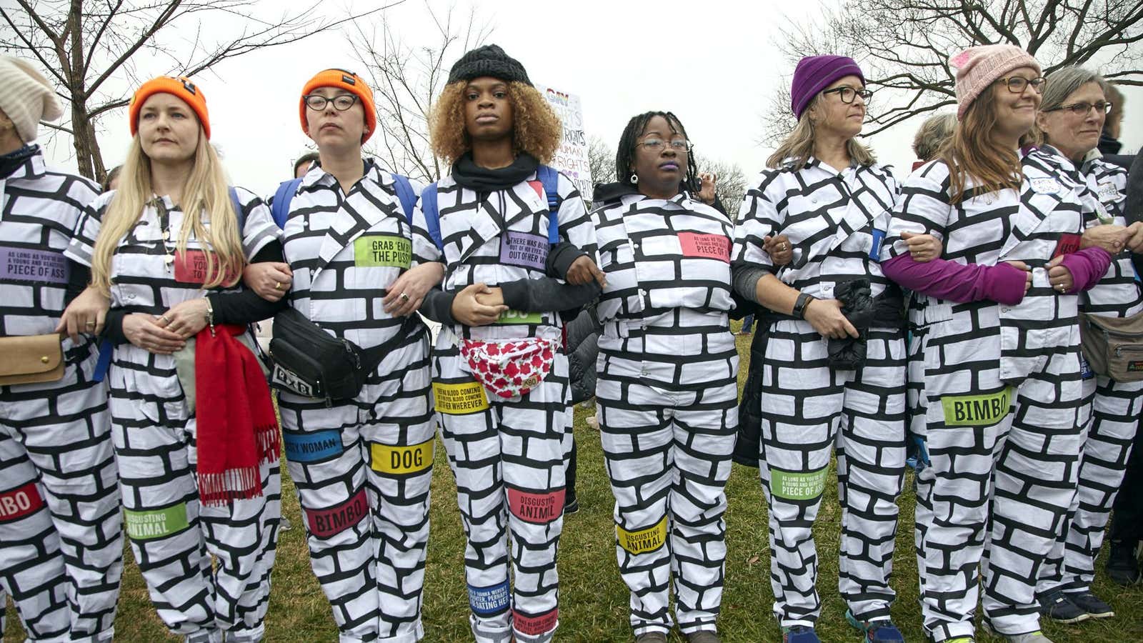 Women’s March protesters plan to create a human wall to end misogyny