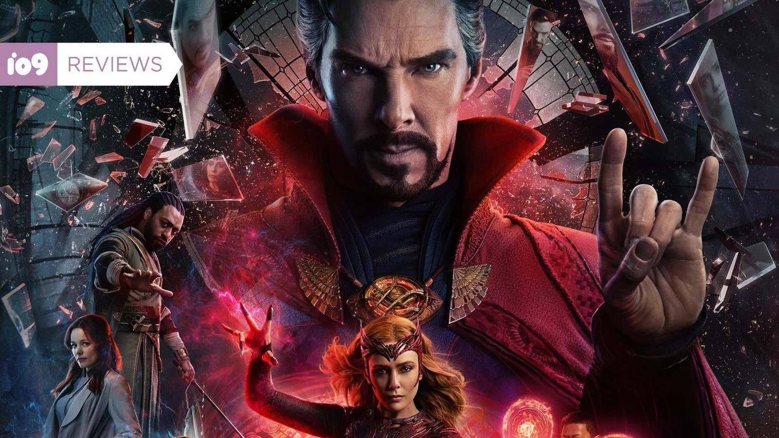 The wild poster for Doctor Strange in the Multiverse of Madness. 