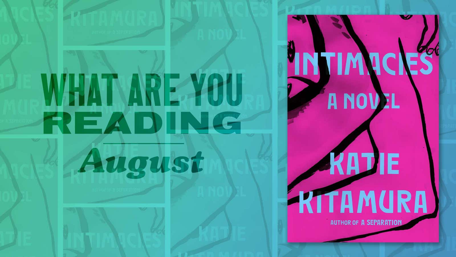 What are you reading in August?