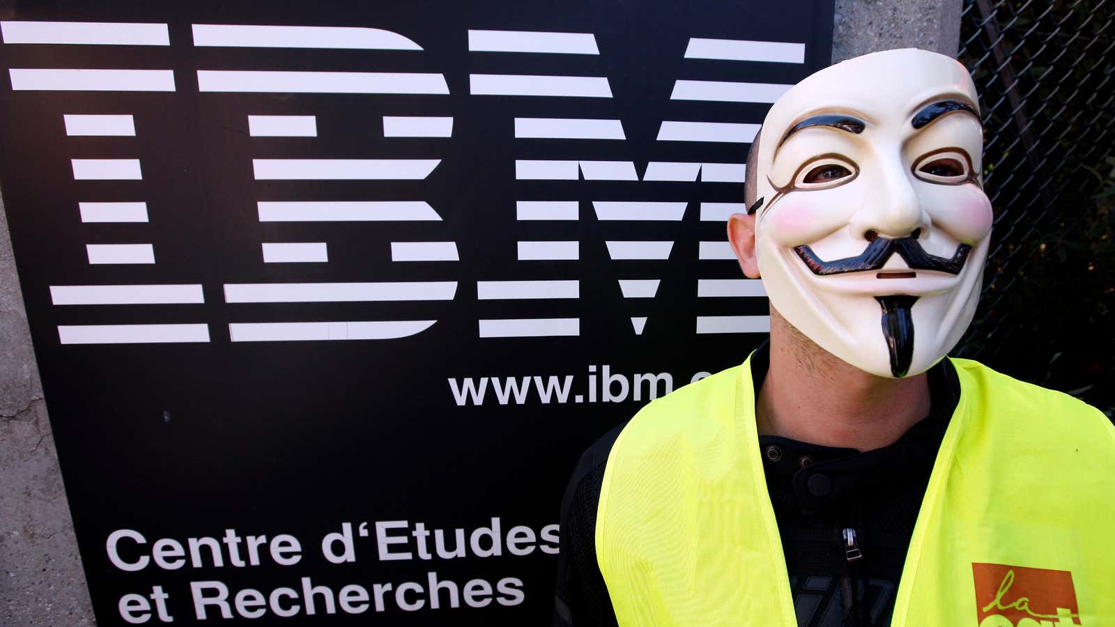 Who knows where this IBM employee actually works? Certainly not the tax man.