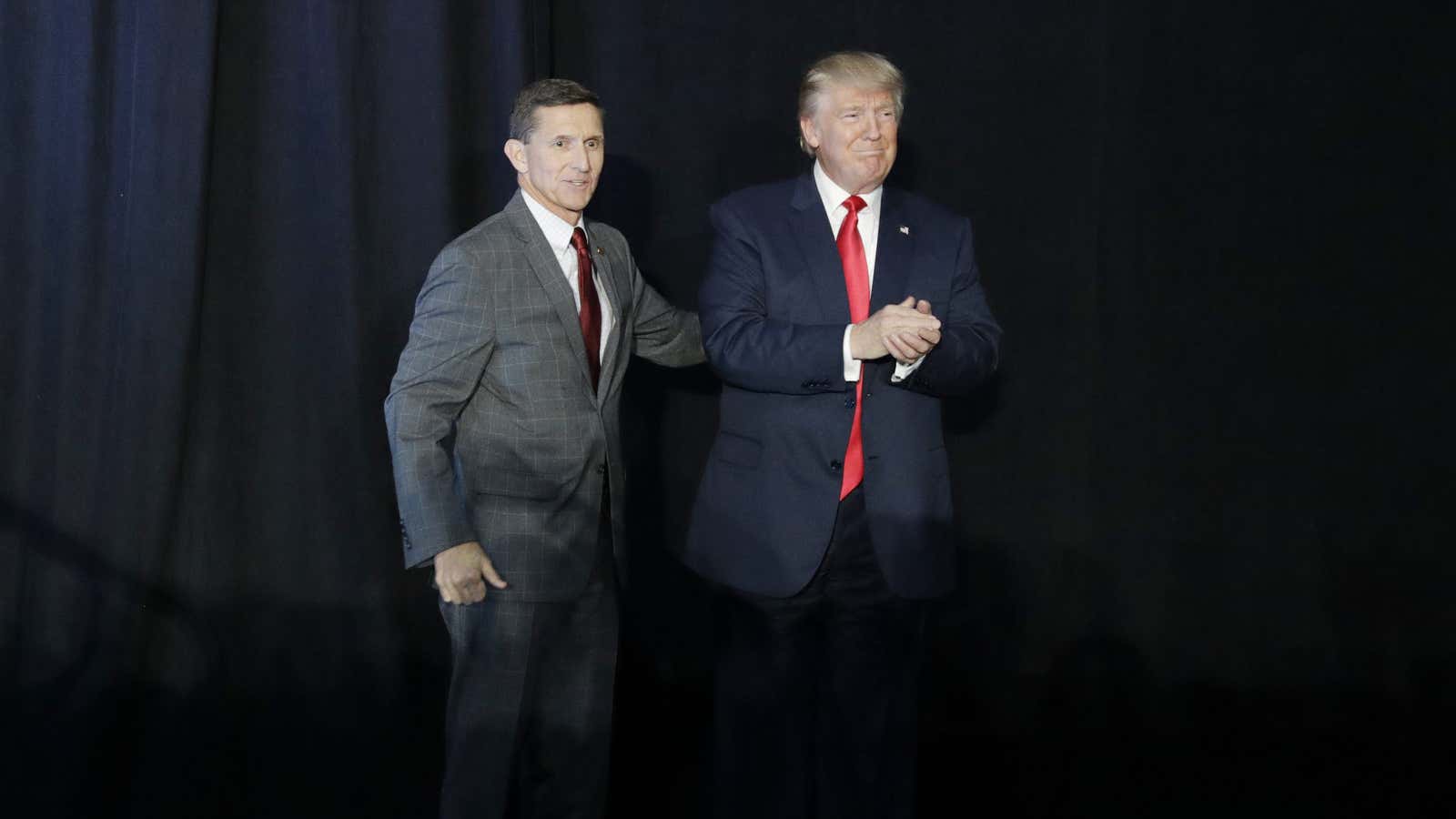 Trump and Flynn in happier times.