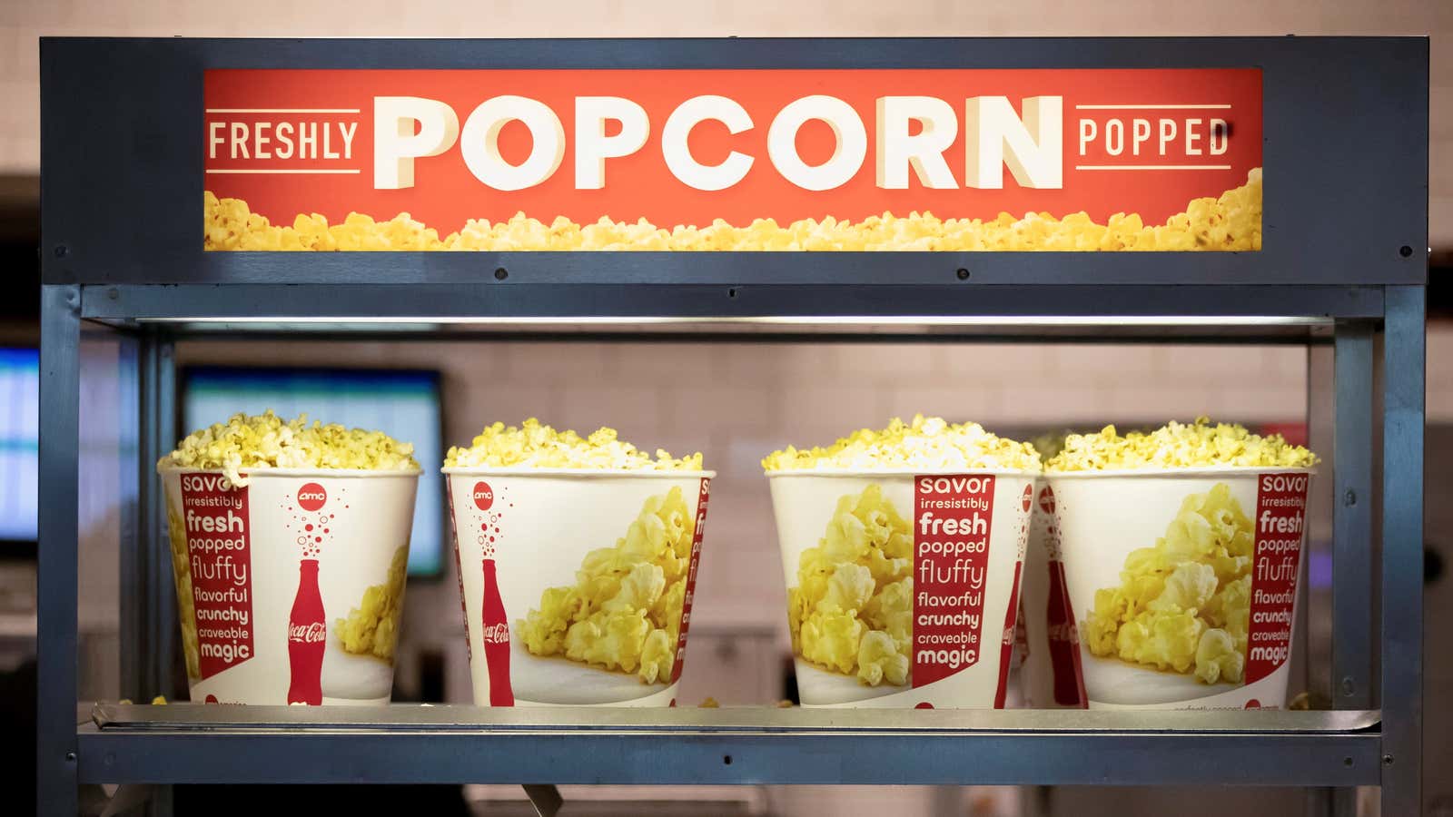 AMC recently gave free popcorn to investors.