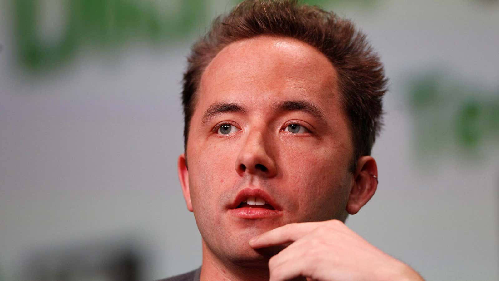Dropbox CEO Drew Houston wants to bring his company to your pocket.