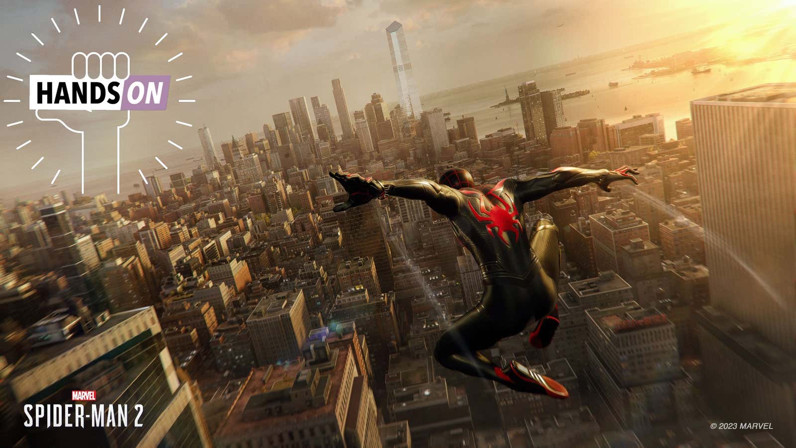 Flying through New York is even better in Spider-Man 2.