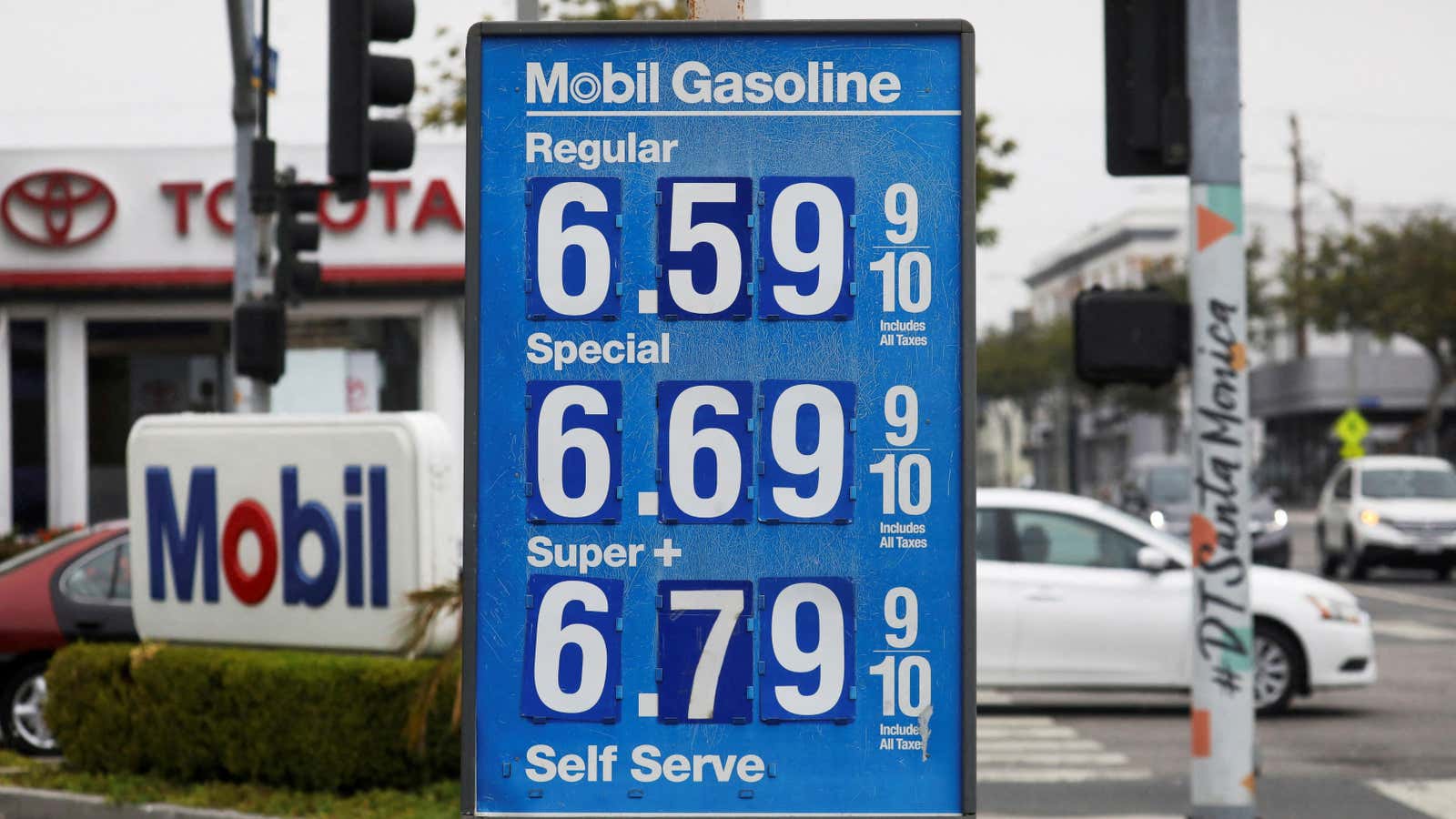 The White House will lower gas prices today by purchasing oil tomorrow