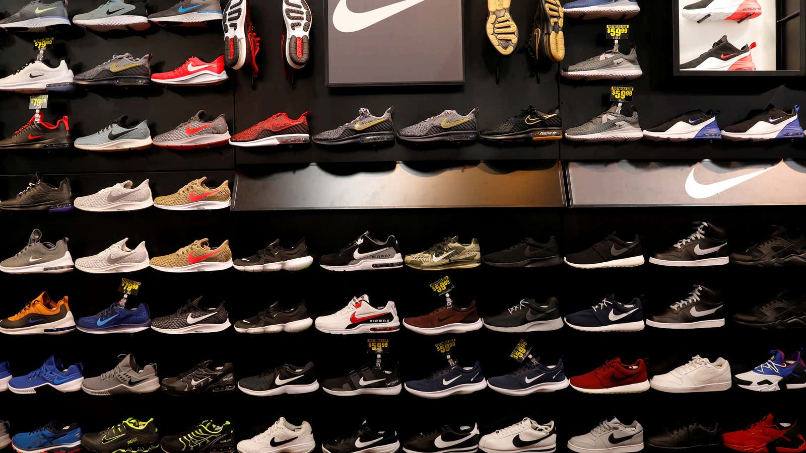Nikes will be harder to come by through at least next summer, according to the company.