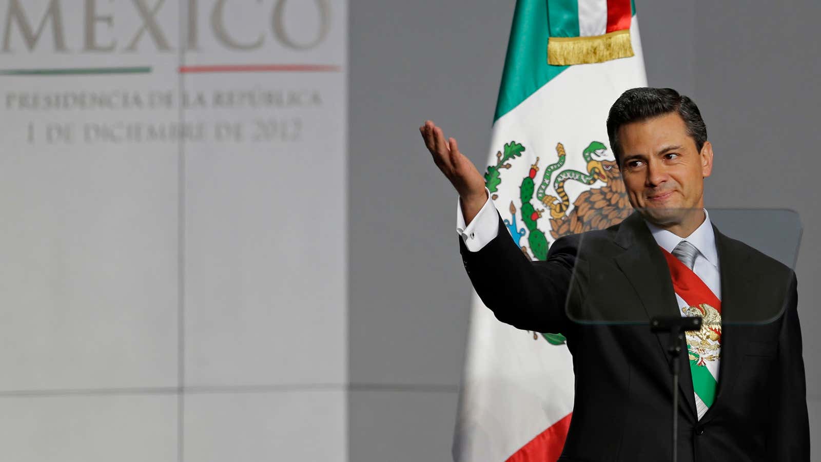 Mexico’s new President Enrique Peña Nieto