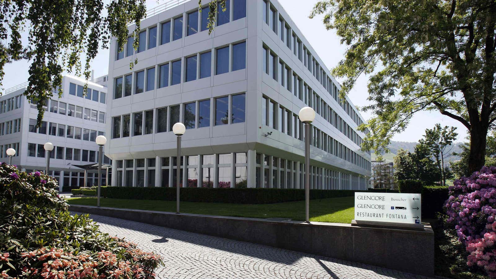 The unassuming headquarters of Glencore, which was always an intensively private company, are tucked away in the tiny village of Baar in the Swiss canton of Zug.