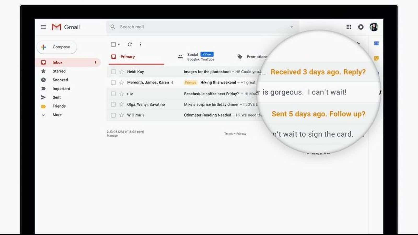 The new Gmail is here.