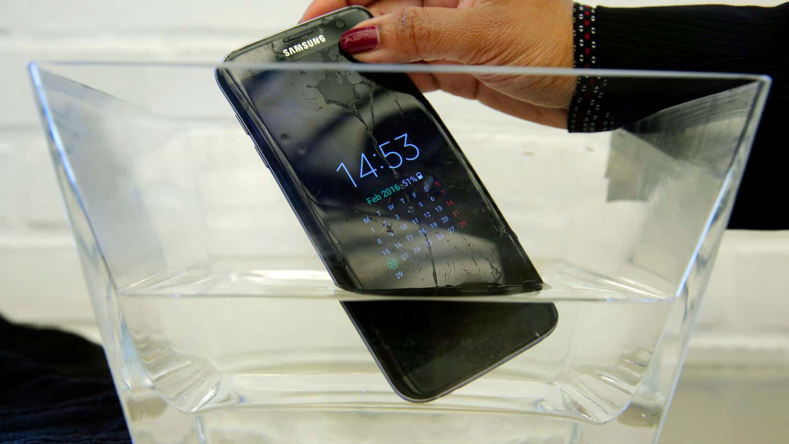 How many bathtubs of water did it take to make your phone?