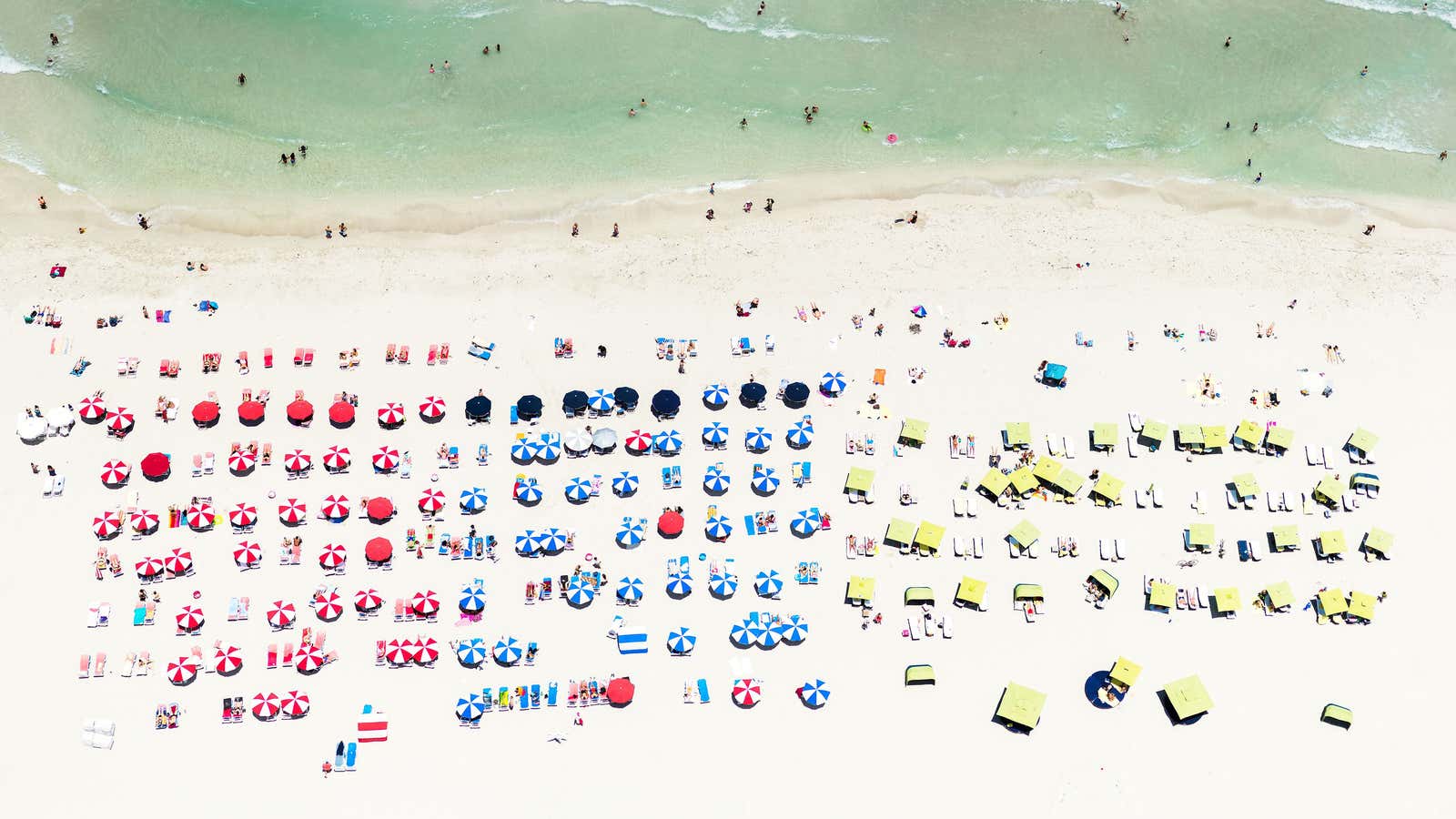 “Turquoise” (detail), Miami, from the series “Up in the Air”