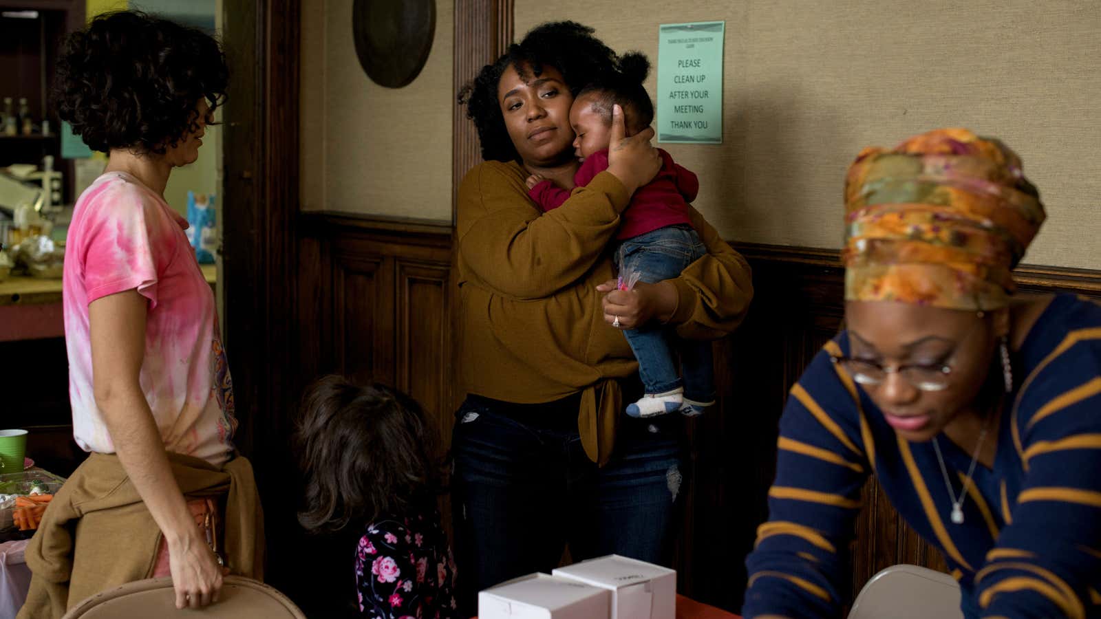 Siwatu-Salama Ra gave birth to her son Zakai, now 10 months old, while incarcerated in the Michigan prison system in 2018.