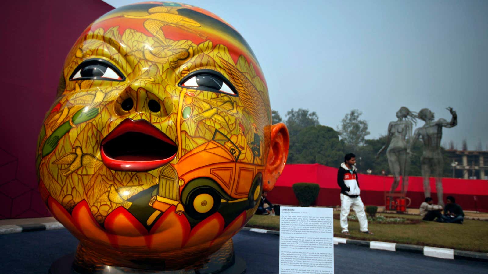 India’s organized art market is relatively small, at about $100 million in annual sales.