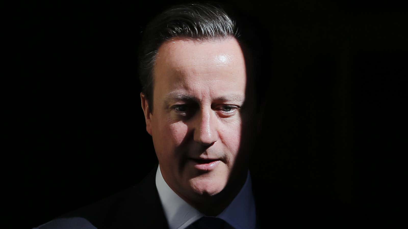 The UK economy seems to be moving out of a dark period. Will Cameron?