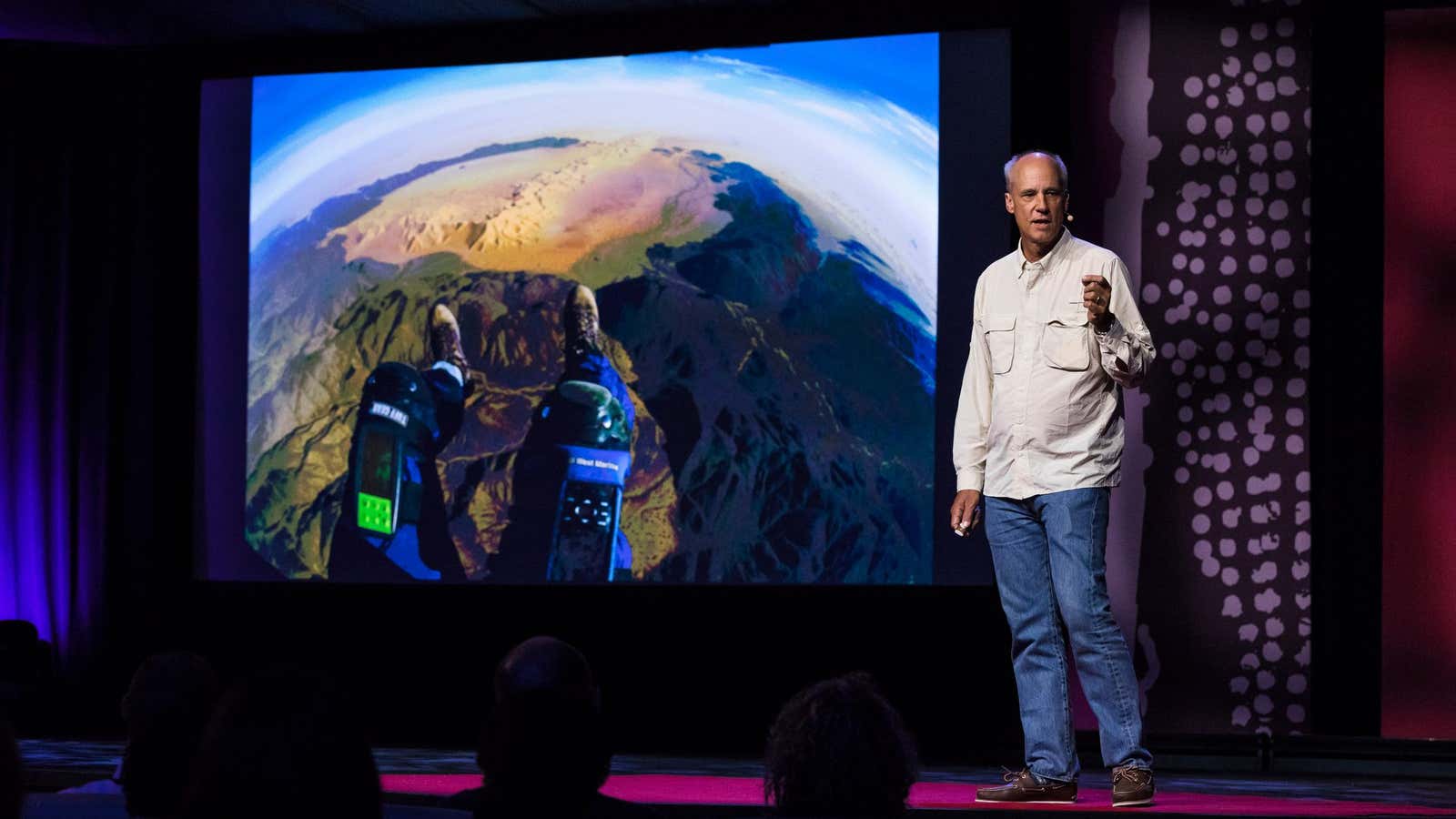 George Steinmetz speaks at TEDGlobal 2017.