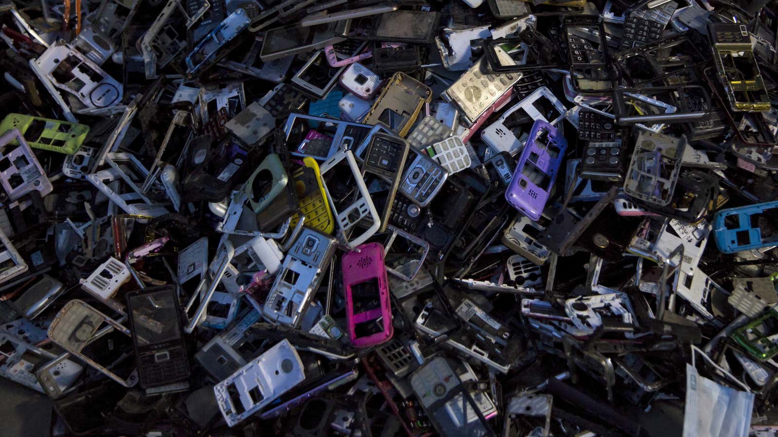 Asia is dumped 63% more e-waste in 2015 compared to 2010.