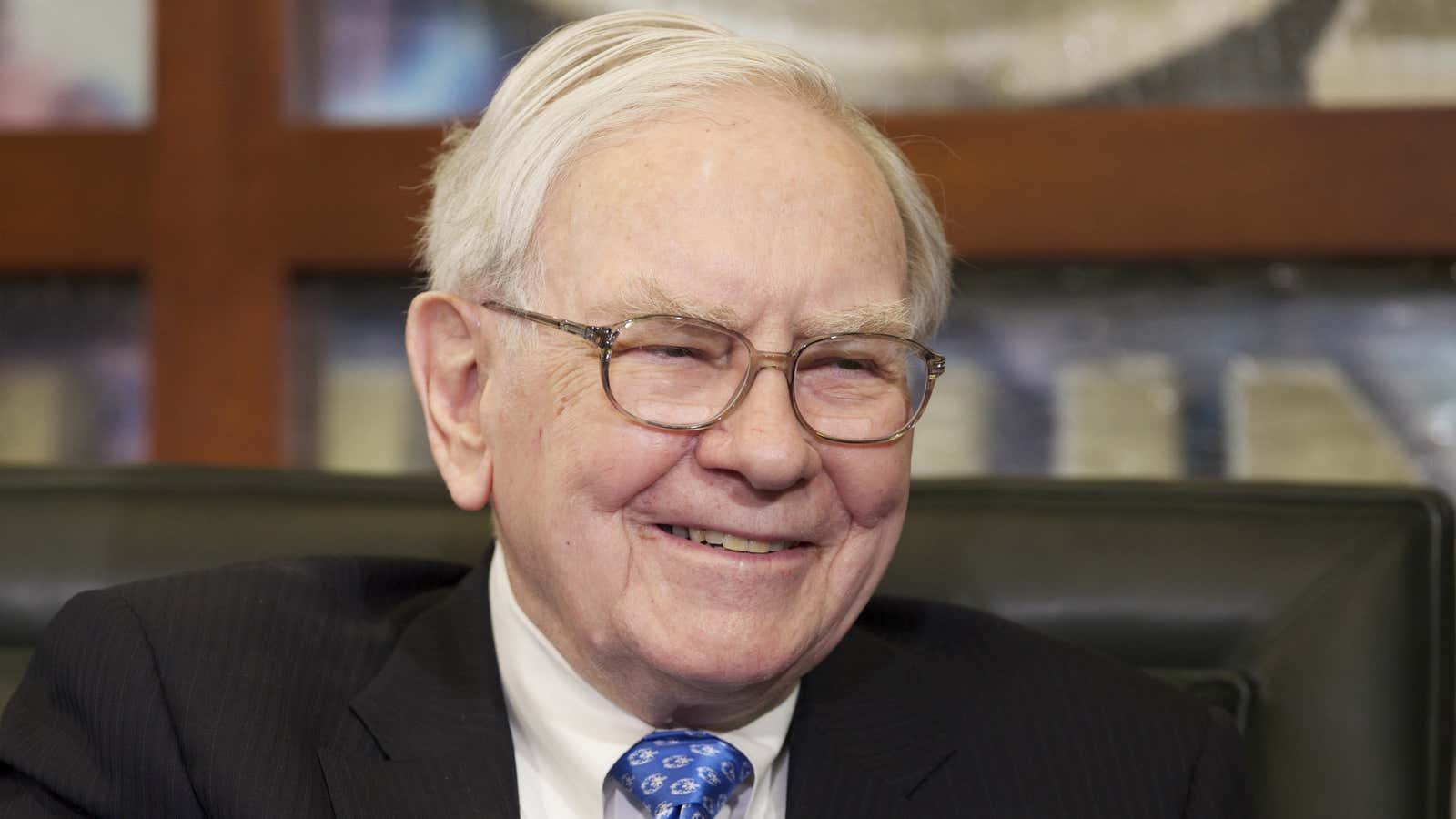 He’s still smiling, but Buffett  hasn’t beat his bogey in four of the last five years.