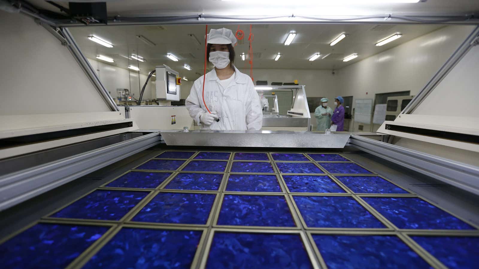 Solar panel producers in China have rolled back exports to the US because of steep tariffs.