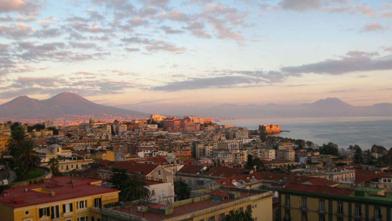 Naples, the setting for Ferrante’s novels.