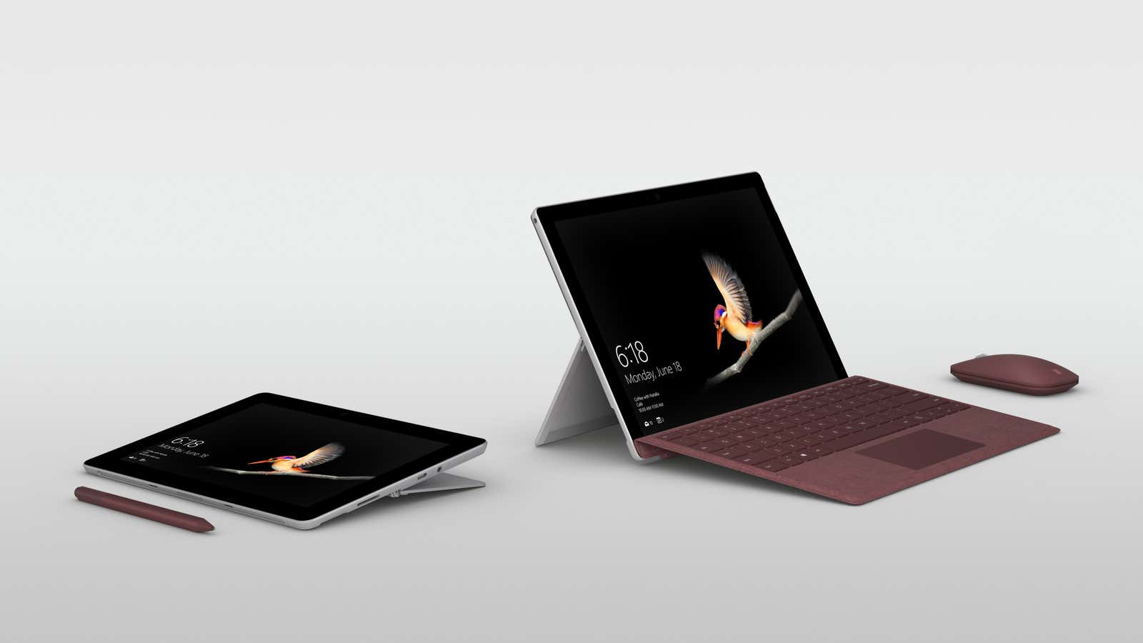 The Surface Go is undoubtedly a smaller Surface device.