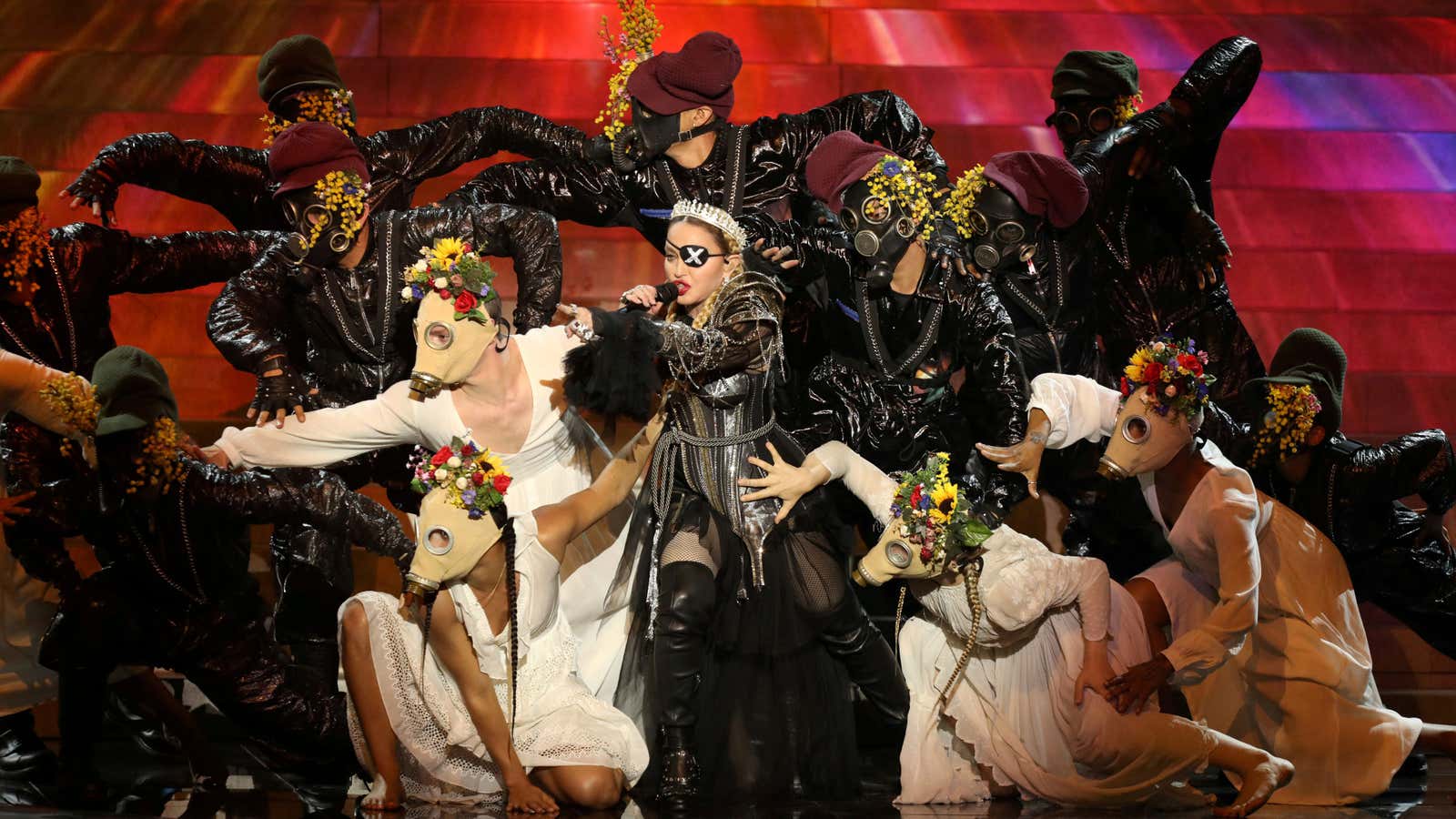 Madonna’s performance stole the show at Eurovision, but not in entirely in a good way.