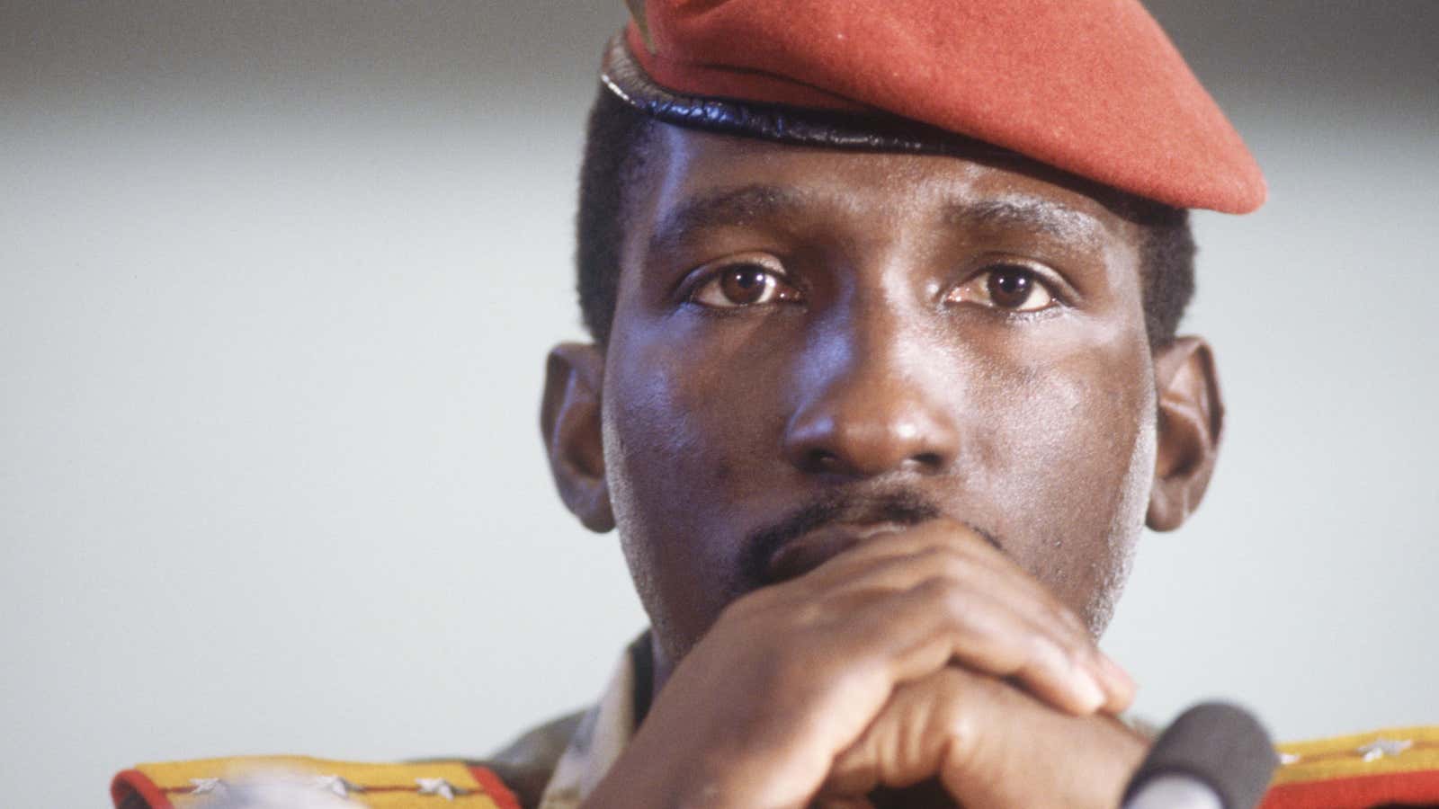Captain Thomas Sankara (Dec. 21, 1949-Oct. 15, 1987)