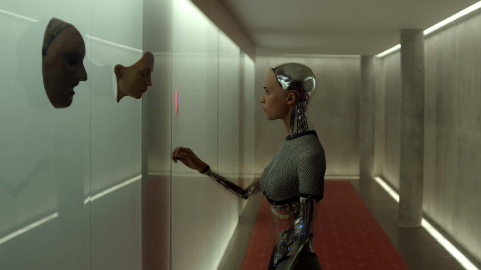 Not quite human.