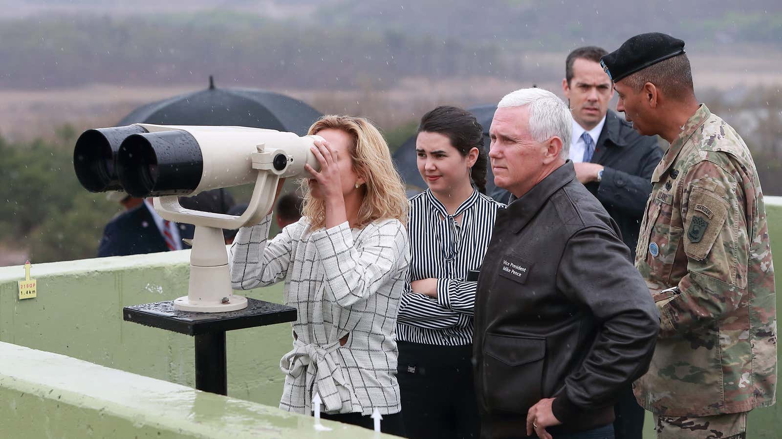 Watching you, North Korea.