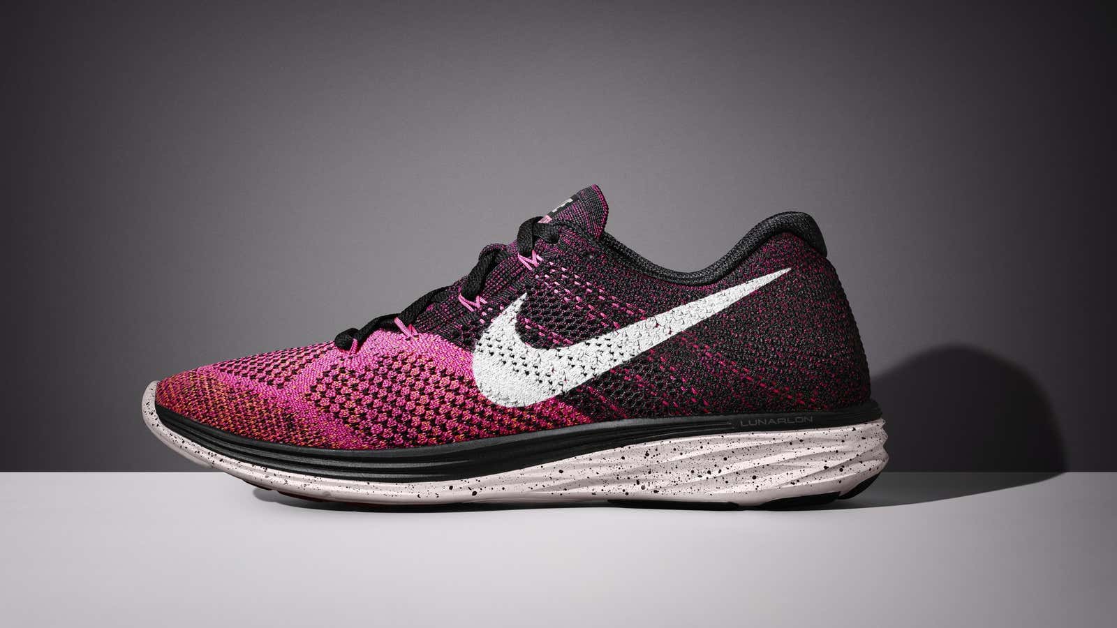 Eric Sprunk’s beloved Flyknit Lunar 3, which offers a hint about how 3D printing could be used for Nike sneakers.