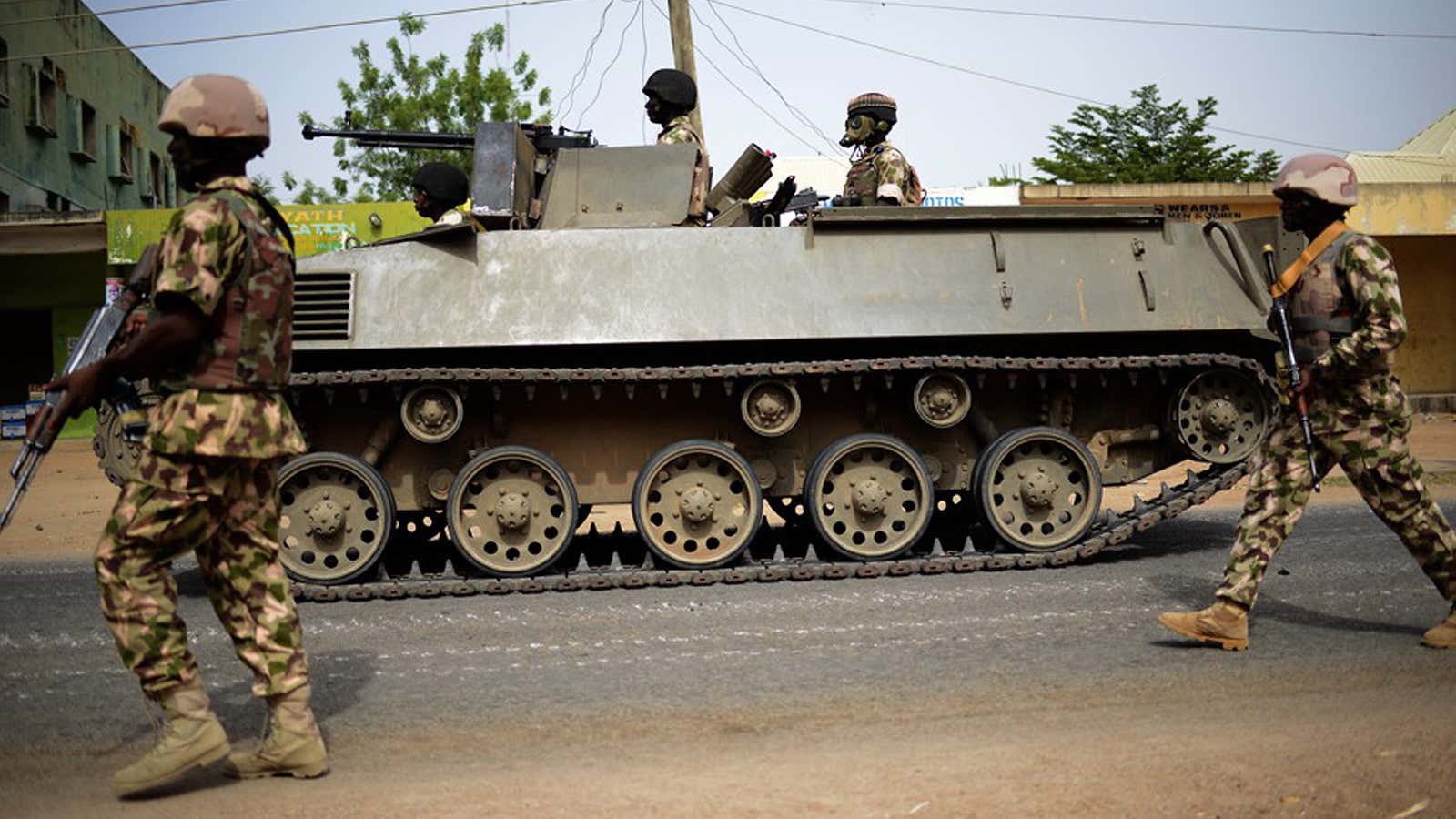 Nigeria’s military facing the terrorist threat
