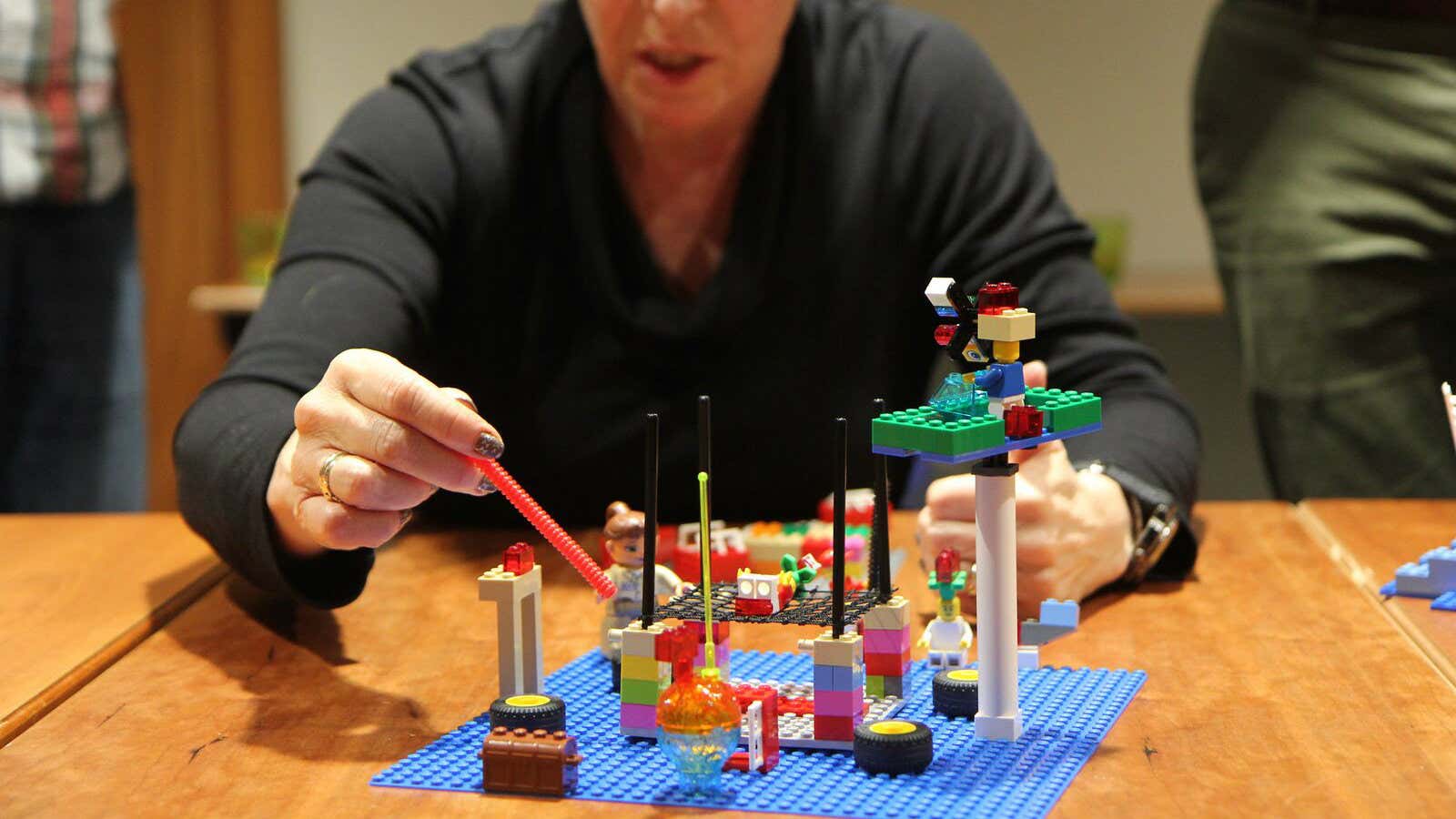 Teaching creativity from the playroom all the way to the boardroom.