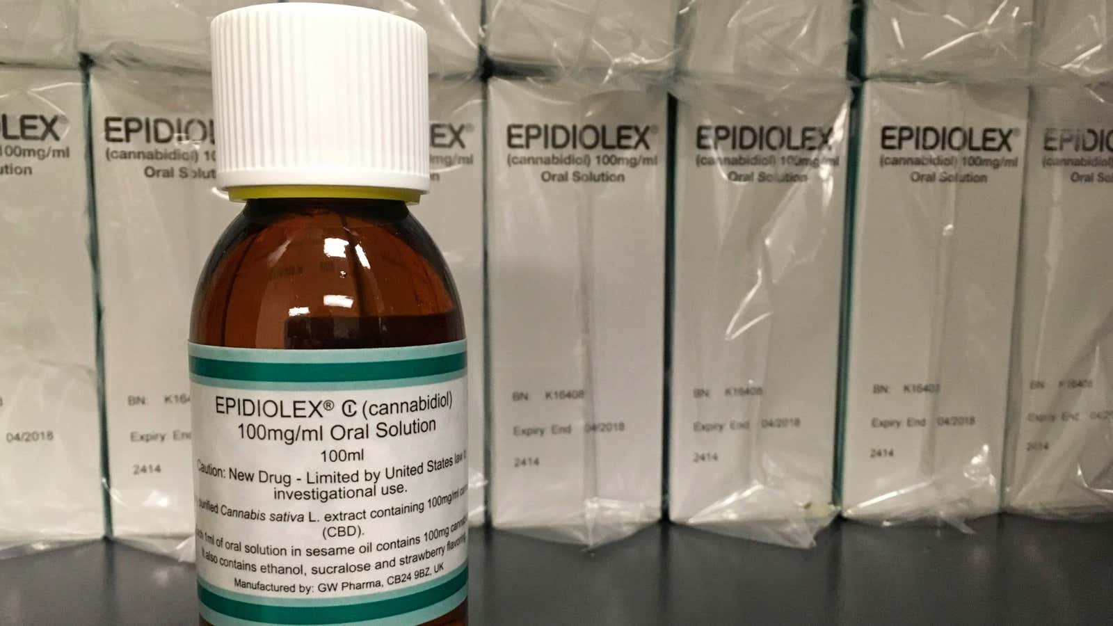 The drug is the first cannabinoid product approved by US regulators.